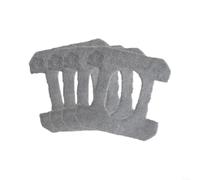 LatoYard Almohadillas de limpieza de repuesto para robot de limpieza de ventanas HUTT W8, paños de microfibra lavables, juego de 4