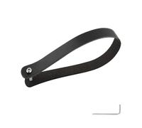LatoYard Asa de piel de vaca de liberación rápida para bolsa frontal Brompton, lazo de cinta para quitar el equipaje al instante, plegable para accesorio de bicicleta, color marrón