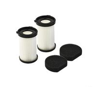 LatoYard Aspirador Filtro lavable y Kit de esponja para CECOTEC para CONGA Thunderbrush 520/550/560 E para HANDYFORCE 2761 2759 Escoba eléctrica Uso de limpieza del hogar