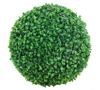 LatoYard Bola plástica de la hierba de la simulación el 18cm, topiary artificial para la decoración del jardín (C)