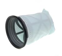 LatoYard Bolsa de filtro reutilizable lavable para aspiradora inalámbrica Makita DCL180 DCL181 DCL280 DCL281 DCL282 #199966-0