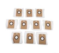 LatoYard Bolsas de polvo de captura de partículas finas compatibles con aspiradoras roborock H50 Ultra, H60 Hub Ultra y H60 Hub, filtración multicapa y contención higiénica (paquete de 10)