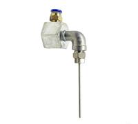 LatoYard Boquilla de inflado de metal de fijación rápida de alta presión para juguetes de piscina, equipo deportivo (2)