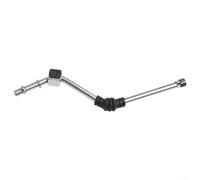 LatoYard Brazo de vapor de repuesto para máquinas de espresso DeLonghi, varita de vapor de acero inoxidable de 170 mm, 6 mm de diámetro con ajuste de 1/4 pulgadas