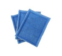 LatoYard Cartucho de filtro de repuesto - Change No2 y -Tech 10-20 Power, medios de esponja de carbón activado, azul, 3 unidades
