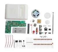 LatoYard CF210SP - Kit de radio estéreo AM FM para aprendiz de laboratorio de bricolaje, conjunto de montaje electrónico de 3.6 V con tecnología de sintonizador DAB