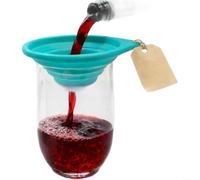 LatoYard Colador plegable de malla fina de silicona, filtro de cocina plegable de acero inoxidable 40 para un colado eficiente, apto para lavavajillas, color cian (1 unidad)