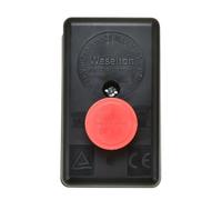 LatoYard Compresor de aire con interruptor de presión de 20 A, 90-120 PSI | Interruptor de presión de compresor de aire 20 A, 6-8 kg, acero de aleación de un solo agujero, 90-120 PSI