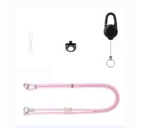 LatoYard Correa de cámara tejida de alta densidad de 140 cm, diseño | Se adapta a DJI Pocket 4/3, para fundas Ultra, conexión segura anticaídas, evita caídas accidentales, fácil acceso