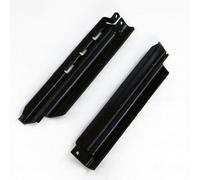 LatoYard Cubiertas protectoras de horquilla delantera para placas de protección para motocicletas KLX250 KDX125 KDX200 KDX250