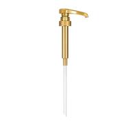 LatoYard Dispensador de jarabe con cabezal de bomba de 28/400, cuello de 10 cc, botellas de boquilla dosificadora, color negro
