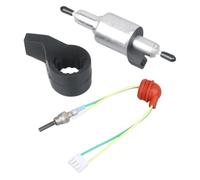 LatoYard Efficient 12V 5KW Kit de aceite para calentador de estacionamiento con conector de encendido y soporte de montaje