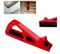 LatoYard Escofina para limas de placas de yeso, cepilladora de paneles de yeso con material ABS, recortadora de tablero de yeso de 250 x 40 mm para afeitado suave de placas de yeso, herramientas