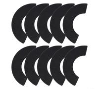 LatoYard Filtros de carbón activado desodorizantes para bandejas de arena, 8 o 10 para almohadillas eliminadoras, material natural seguro fácil de instalar (10 piezas)