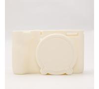 LatoYard Funda de silicona para cámara Canon PowerShot V1, acabado suave al tacto, diseño ligero completo para acceso a botones y puertos (blanco)