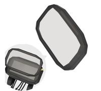 LatoYard Funda de silicona para salpicadero Kukirin G3 Pro, G2 Max, G2 Pro, G2 Pro, funda protectora transparente a prueba de polvo e impermeable, color negro