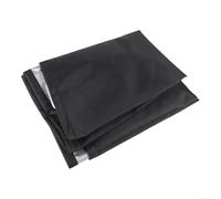 LatoYard Funda para parrilla de gas para barbacoa, resistente al agua, tela Oxford, impermeable, para exteriores, para hornos de pizza de gas Tefal, color negro, 71 x 52 x 35 cm