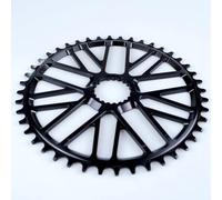 LatoYard GR01 - Plato de bicicleta 40T/42T/44T -3 mm de desplazamiento | Dientes estrechos anchos M9100/M8100/M7100/M6100 Mountain para bicicleta de grava, color negro