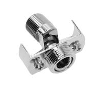 LatoYard Grifo de cobre ajustable en ángulo de 40 grados, con tornillo excéntrico, para esquina, cocina, baño
