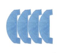 LatoYard Juego de trapos reutilizables de microfibra gris compatible con Ultenic para T20 para Pro y para Honor S3 Series, almohadillas lavables, paquete de 4 (4 unidades)