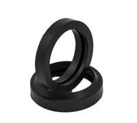LatoYard Junta de sellado en T para triturador de residuos de alimentos, anillo de codo de goma duradero de 48 x 37 mm, sello a prueba de fugas para accesorios de trituradora de basura de cocina