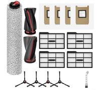 LatoYard Kit de accesorios para aspiradoras Eufy E28 y E25, cepillo principal, cepillos laterales, filtros, bolsas y herramienta de limpieza (filtros de versión 2)