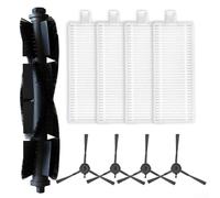 LatoYard Kit de cepillo principal, filtros y cepillos laterales de repuesto para aspiradora robot EZVIZ RE4 Plus/RE5 Plus