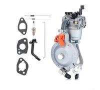 LatoYard Kit de conversión de carburador de propano y GLP de doble combustible para generadores Honda GX160 y GX200, tamaño estándar de metal