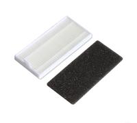 LatoYard Kit de piezas de repuesto para aspiradora robot Venga RVC 3000 3001, incluye cepillos laterales, filtros, paños de fregona y accesorios de cepillo de rodillo (A)