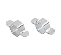 LatoYard Llave de división de manguera reutilizable de 4 puntos, removedor de tuercas hexagonales, herramienta de metal resistente, desmontaje de tubería de entrada, 58 x 24 mm, color plateado