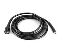 LatoYard Manguera de limpieza de alta presión de 8 m para lavadoras de alta presión, presión máxima de 5800 PSI, para construcción de goma duradera para máquinas de limpieza de agua fría, gris, 483 x