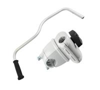 LatoYard Manillar y soporte para recortadora Stihl FS130 FS131 FS111 FS110 FS90 FS91 FS89 FS200, pieza de repuesto 4147-790-1704 4134-790-3200, mango de desbrozadora de metal con abrazadera segura