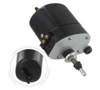 LatoYard Motor de limpiaparabrisas universal de 12 V con cuchilla para barcos, caravanas, Jeep, tractor, caravana, ATV, UTV, montaje de raspador de 300 mm, ángulo de 45-120°