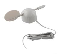 LatoYard Paleta de viento de plástico blanco para estación meteorológica WH-SP-WD, indicador confiable de dirección del viento para jardín