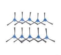 LatoYard Paquete de 10 cepillos laterales de repuesto compatibles con cecotec para conga Y8/Y80 para aspiradora robot xtreme, nailon