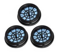 LatoYard Paquete de 3 filtros lavables para Vactidy Vexilar para Blitz V12
