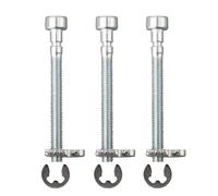LatoYard Paquete de 3 tornillos tensores de cadena para motosierra 137 136 141 piezas de repuesto 4.72 juego de herramientas de jardinería