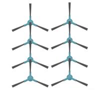 LatoYard Paquete de 8 cepillos laterales de repuesto para aspiradora robot Q8 Max para mova E20 Plus MS1 Max M70 Pro, barrido de esquinas profundas, nailon resistente, empuje sin herramientas