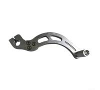 LatoYard Pedal de arranque mecanizado CNC para Lifan para bicicleta Coolster, motocicleta todoterreno, 125 mm de longitud (plateado)
