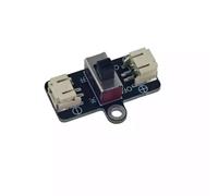 LatoYard Placa de interruptor de alimentación DIY PH2.0 XH2.54, para módulo compacto de encendido y apagado PCB de 32 x 20.3 mm, modelos impresos en 3D y proyectos de pasatiempos, negro