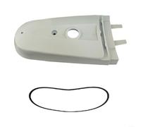 LatoYard Protector de cinturón para cortacésped TS700 9490 000 7920 4224 700 8110 pieza de repuesto cubierta de seguridad de plástico blanco fácil de instalar accesorio de jardín (B)