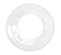 LatoYard Protector de disco transparente para rueda de bicicleta, 220 mm, protector de rueda libre 50T, 32 agujeros y 28 bujes, cubierta de seguridad de plástico para bicicleta de carretera y