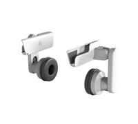 LatoYard Protectores auditivos de sonido mejorados para auriculares PICO 4 Ultra VR, material ABS ligero, tamaño ajustable, color blanco