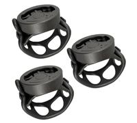 LatoYard Soporte para computadora de bicicleta, para Bryton y Wahoo | Soporte de manillar de 28 a 45 mm, soporte de plástico con rotación de 360°, para unidades GPS de ciclismo, color negro