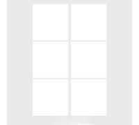 LatoYard Tablero de fieltro autoadhesivo para tableros de dardos, azulejos de protección de pared de 30 x 30 cm, hojas de amortiguación de ruido fáciles de instalar para salas de juegos, color blanco