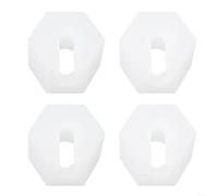LatoYard Tuercas de repuesto a prueba de fugas para SodaStream para Crystal 1.0 2.0 para fuente, conectores de plástico, kit de piezas de repuesto blancas de instalación rápida (4 piezas)