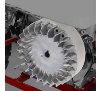 LatoYard Volante de inercia de aluminio ligero Predator de 212 cc, 196 cc y 224 cc para GX160 GX200, 10000 rpm, diseño de bajo arrastre para bicicletas Go Kart Racing