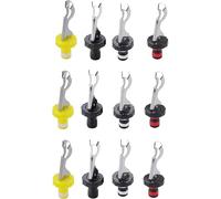 LATRAT 12 tapones para botellas con palanca, cierre universal, para la colección de vino, champán, botellas de cristal
