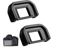 LATRAT 4 piezas de goma ocular visor visor cámara ocular visor visor de cámara ocular adecuado para Canon 100D 550D 650D 600D 700D 750d 760D ocular ocular ocular, negro