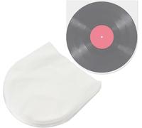 LATRAT 50 fundas para discos de vinilo, transparentes, antiestáticas, 30,8 x 30,8 cm